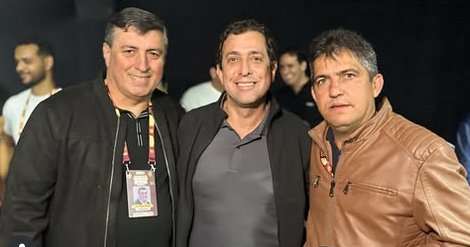 Deputado Gervásio Maia ao lado do prefeito de Alagoa Nova, Francinildo