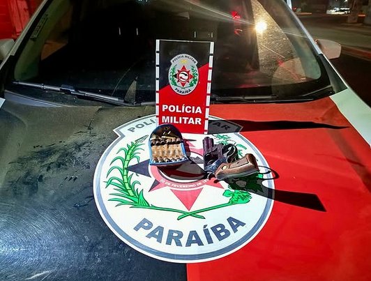 Arma apreendida em ação da Polícia Militar