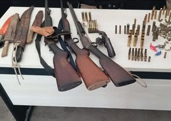 Material ilícito apreendido em ação da Polícia Militar