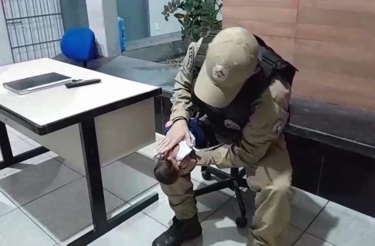 Policial militar salva bebê de apenas 20 dias de vida na Paraíba 