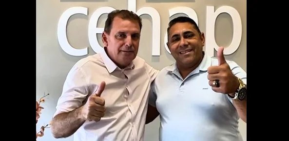 Deputado Chico Mendes e prefeito de Aparecida, João Neto