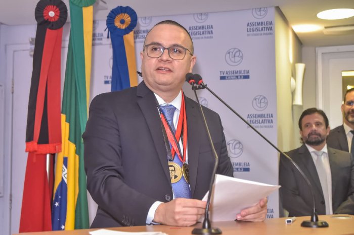 Título de cidadão paraibano ao procurador-Geral do Estado, Fábio Brito