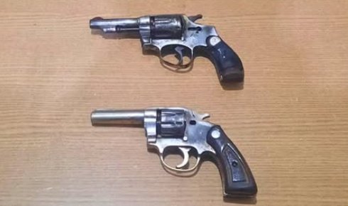 Armas de fogo apreendidas pela ROTAM em Campina Grande 