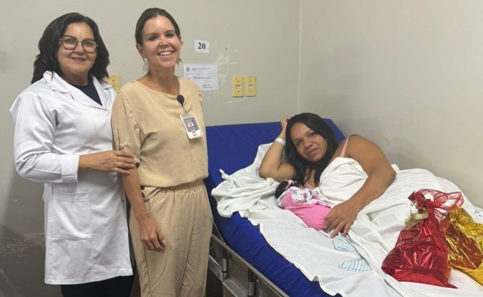 Jennifer é o primeiro bebê a nascer em 2026 no Instituto Cândida Vargas, em João Pessoa