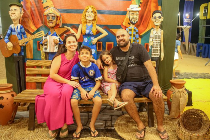 Moradores e turistas em João Pessoa