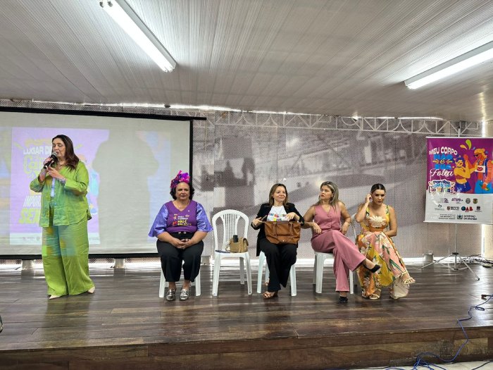 Campanha “Meu Corpo Não é Sua Folia”