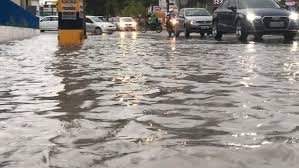 Chuvas registradas nas últimas horas