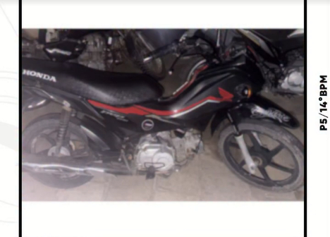 Recuperação de uma motocicleta