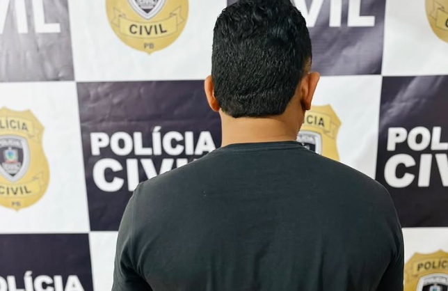 Imagem do homem preso em ação da Polícia Civil em Areia