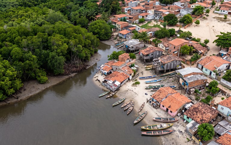 Comunidade tradicional do Renascer, em Cabedelo