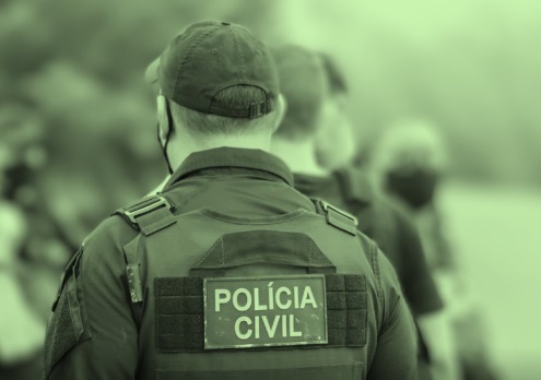 Imagem de um policial civil
