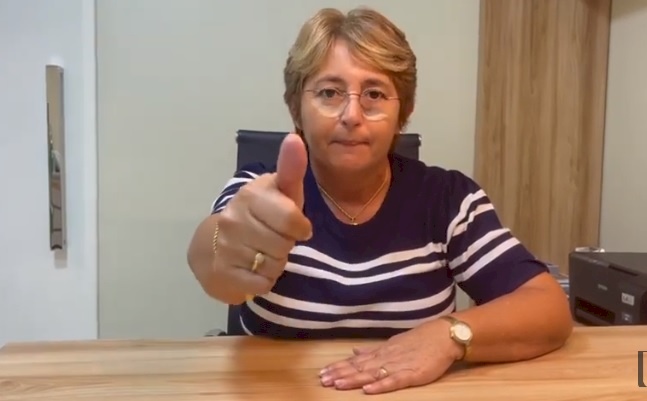 Prefeita, Leninha Romão do Município de Uiraúna
