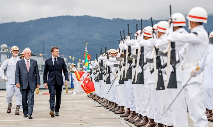  3º submarino de parceria entre Brasil e França
