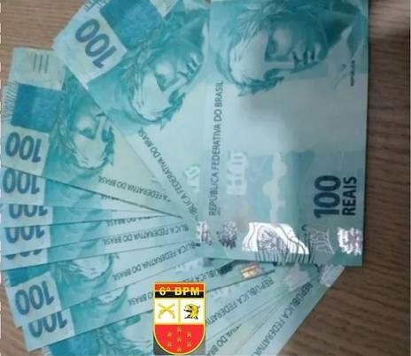 Prisão de acusado de passar notas falsas no comércio de Cajazeiras