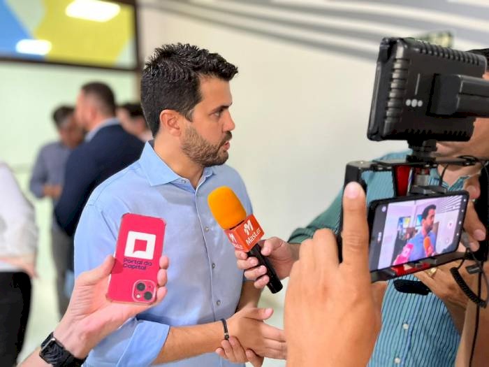 Deputado estadual e líder do governo na Assembleia, Wilson Filho (Republicanos)