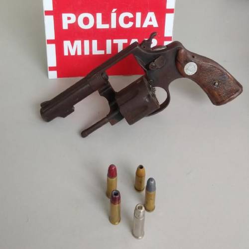 Revólver e Munições