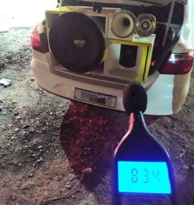Polícia combate crime de poluição sonora e multa infrator em R$ 5.000,00 