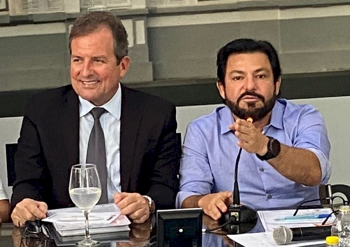 Prefeito Tyrone, e Zenildo Oliveira