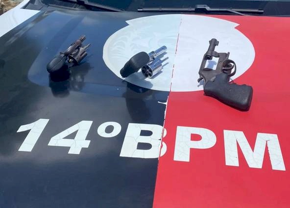 Prisões e apreensões pela PM na região de Pombal