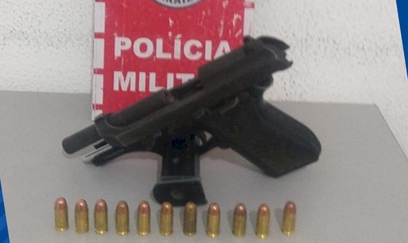 Apreensão de arma e munições no Sertão da Paraíba