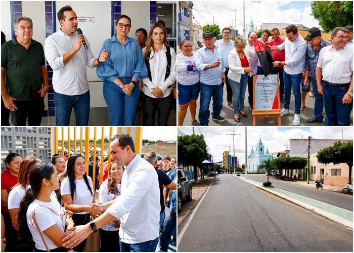 Governador em exercício Lucas Ribeiro