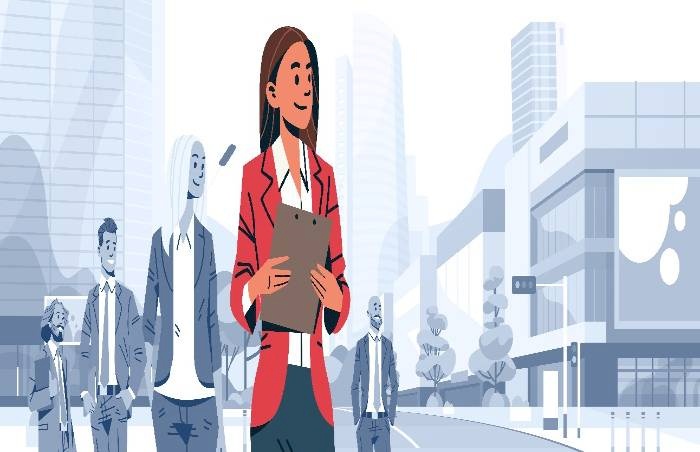 Participação da liderança feminina no setor empresarial