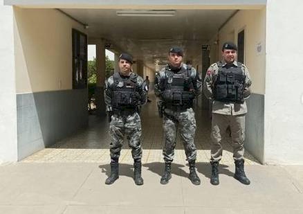 Segurança do Enem na área do 14º Batalhão