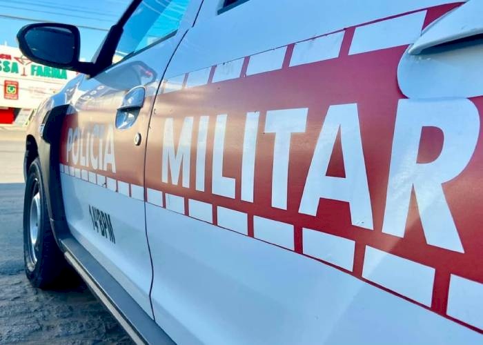 Veículo recuperado pela Polícia Militar em Sousa