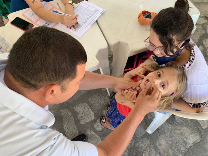Semana de Vacinação contra Poliomielite nas Escolas do Ensino Infantil e Creches
