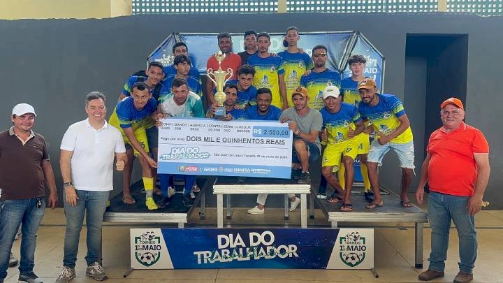 Belo Horizonte, campeão do Torneio de Futebol no dia do Trabalhador
