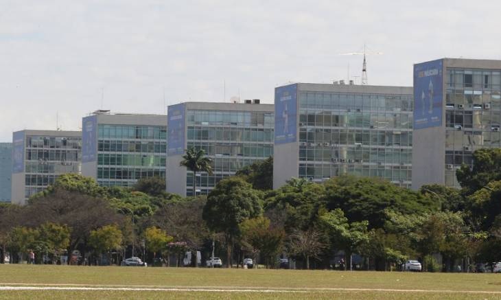 Planada dos Ministérios em Brasília