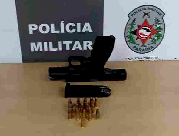 Apreensão de arma de fogo pela Polícia Militar