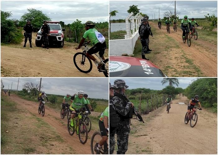 Policiamento ostensivo na rota do Pedal Cooperativo da Paraíba