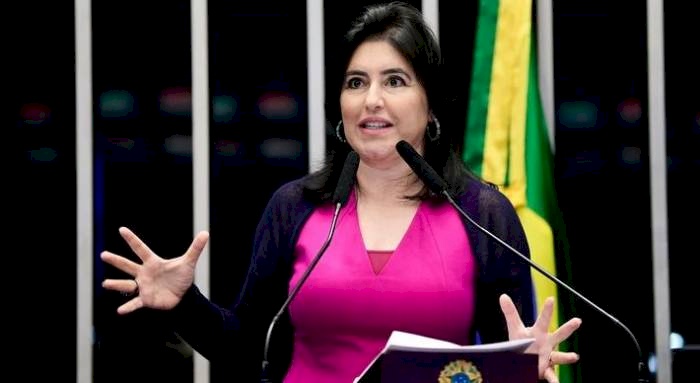 Candidata do MDB à Presidência da República, Simone Tebet