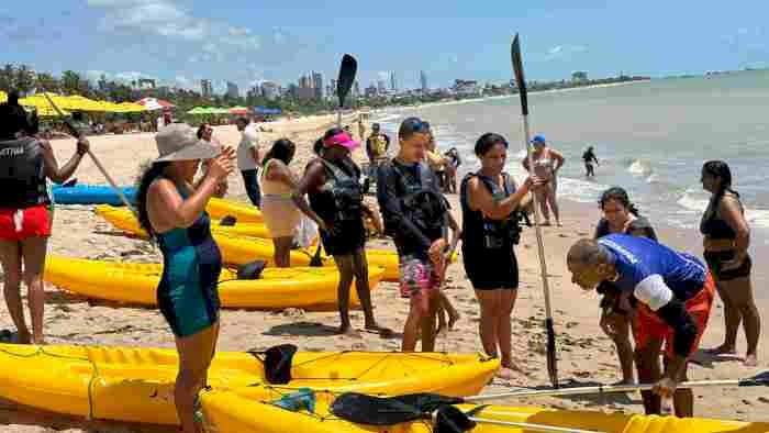 Festival de Canoagem Oceânica, em João Pessoa