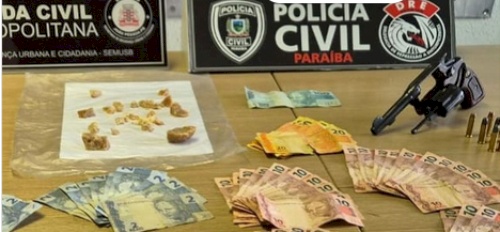 Material ilícito apreendido pela Polícia Civil