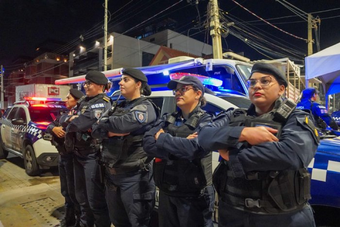 Segurança no Festival de Quadrilhas Juninas de João Pessoa