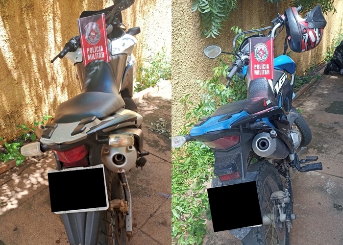 Motos apreendidas durante Blitz em Catolé do Rocha 