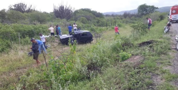 Jovem morre e vereador fica ferido em grave acidente, no agreste paraibano