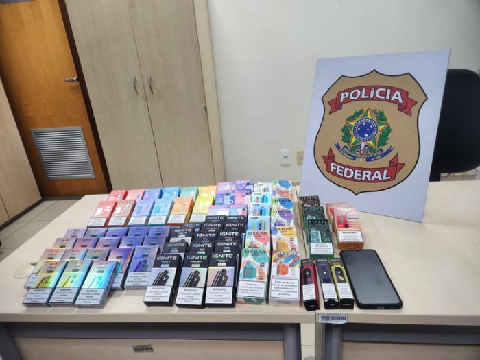 Crime de contrabando de cigarros eletrônicos