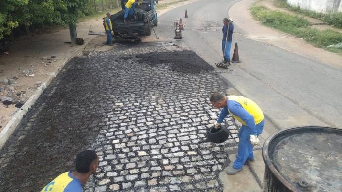 Serviços de manutenção da Secretaria de Infraestrutura (Seinfra)