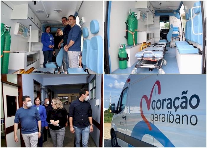 Nova ambulância para o Hospital Regional de Queimadas