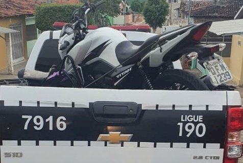 Polícia militar apreende motocicleta com restrição administrativa; veja 