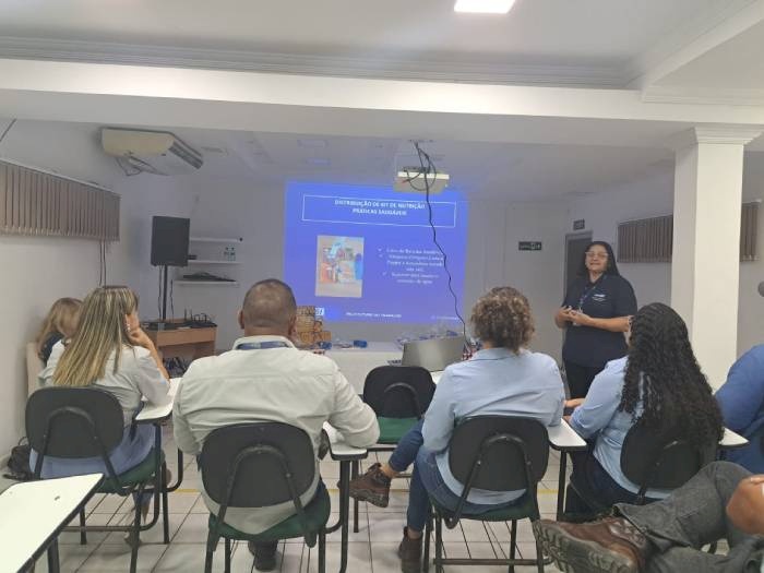 Lançamento de Cartilha Nutricional com colaboradores da Agro Industrial Tabu