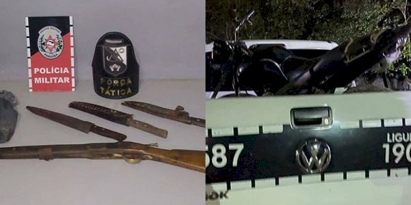 Polícia apreende arma de fogo e motocicleta com chassi adulterado; saiba mais 