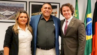 João Neto, Valéria Rita e Veneziano Vital 