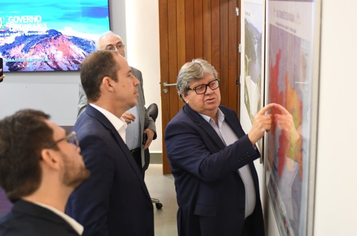 Visita do presidente da ABDI a João Azevêdo