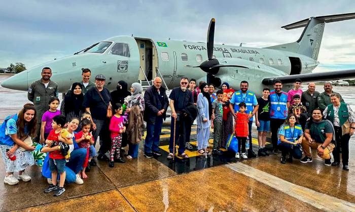 Repatriados da Faixa de Gaza chega a Campinas