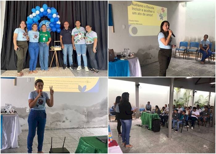 Evento sobre o autismo com tema: Incluir e acolher é um ato de Amor