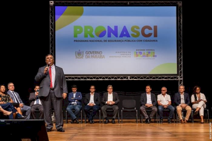Visita do ministro da Justiça e da Segurança Pública, Flávio Dino, à Paraíba